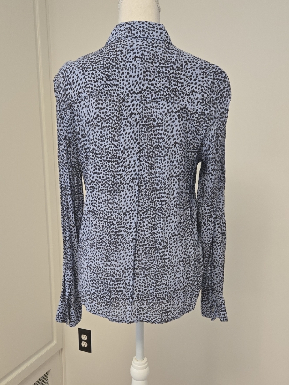 Rails Anna Button-down Shirt In Blue Lynx - Picture 6 of 11